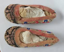 VINTAGE CHINESE EMBROIDERED CHILDREN'S SLIPPERS SHOES ...