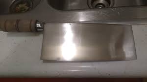 I have never worked on a knife and was going to throw this ...