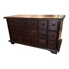 Mid 20th Century Apothecary Cabinet | Chairish