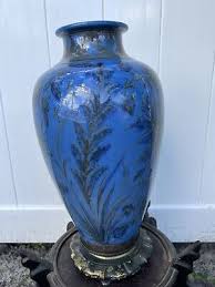 Gorgeous Rookwood blue pottery vase early xx century 16 ...