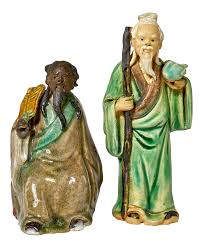 Antique Chinese Mud Man Figurine 1890-1919 Excellent ...