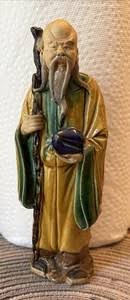 Buy Antique Chinese Mudman Figurine • Shekwan Pottery 1890 ...
