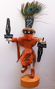 Apache Crown Dancer Kachina Doll Native American Navajo Made ...