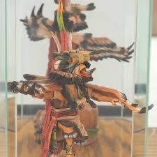 Vintage TRAVIS BOYD Kachina Doll in Glass Dome | Grandview ...