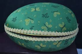 Buy Vintage German Easter Egg Candy Container Silk Online in ...