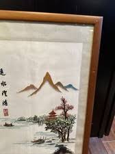 Silk & Fabric Vintage Original 1900-1940 Antique Chinese Paintings & Scrolls for sale | eBay