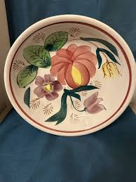 Vintage Hand Painted Fruit Ironstone Ware Serving Bowl Made ...
