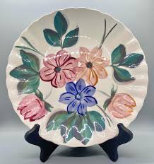 Vintage Blue Ridge Southern Pottery Plates, Blue Ridge,set ...