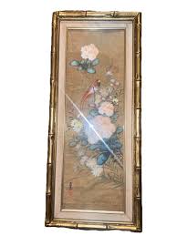 Vintage Chinese Floral & Bird Painting | Signed “喜” (Joy ...