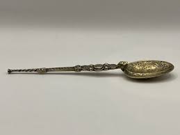 Antique S&S LD Coronation Spoon Silver King George V Anointing | eBay