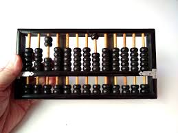 1960s Lotus Flower Brand Chinese Abacus Calculating Tool, Vintage Chinese Wood Suanpan, Mid-century Chinese Calculator, Souanpan - Etsy