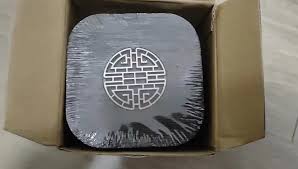 Ebony Wooden Coaster, Heat Insulation, TABL Mat, Place Pad, Retro Chinese Window Flower, Non-Slip for Home and Office - AliExpress