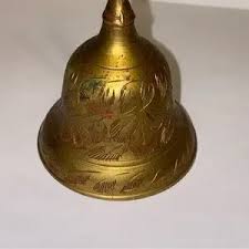 Unbranded | Accents | Vintage Solid Brass Bell Intricate ...