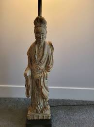 Vintage Asian style statue lamp - antiques - by owner - collectibles sale - craigslist