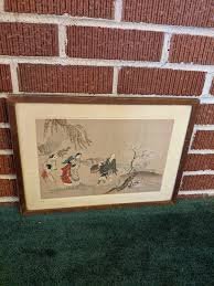 Japanese Woodblock Cherry Blossom - Etsy