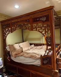 Antique Chinese Wedding Canopy Bed | eBay