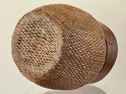 Late 19th Century Chinese River Basket | Chairish