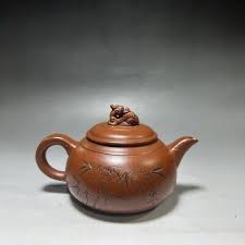 Chinese Yixing Purple Clay Teapot Tea Set Pot Zisha Ceramic Cute Decor Figurine | eBay