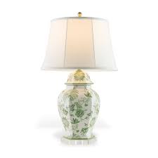 Williamsburg Braganza Green Hex Lamp 28"H – DecoratorsBest