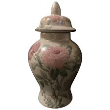 Gorgeous Early 20th Century Wbi Chinoiserie Large Temple Jar made in . For Sale at Ruby Lane