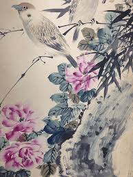 Sold at Auction: ? Yan, Old Chinese Antique Four Season ...