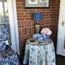 Chinoiserie Tablecloth - Chinoiserie by Barbarapixton ...