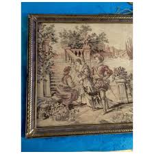 Antique Venetian Tapestry St Mark's Campanile, Campanile di ...