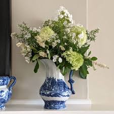Delft Pitcher | White Flower Farm