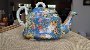 Vintage English Staffordshire Chintz Teapot | eBay