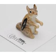 Little Critterz Chipper Chipmunk Porcelain Miniature – The ...