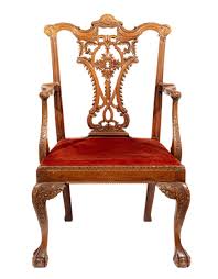 Lot - Eight Carved Mahogany Dining Chairs