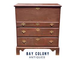 18th Century Antique Chippendale New England Grain Painted Blanket Box / Mule Chest - Etsy