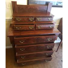 Late 1800s Mahogany Walnut Burl Bureau Chest of Drawers at 1stDibs | mahogany nut, bureaus for sale, 1800s furniture