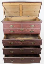 Sold at Auction: 18thc. MA. 3 over 3 Drawer Queen Anne Blanket Chest