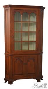 62706EC: Bench Made 2 Piece Country Chippendale Corner ...