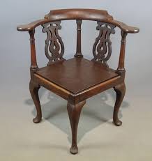 Sold at Auction: Chippendale Corner Chair
