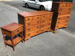 Maple Dresser, Chest of Drawers, Nightstand, Mirror by ...