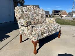 Mid 20th Century Vintage Chippendale Style Botanical Print ...