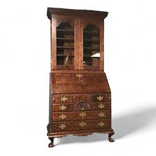 Donald Dunlap Figured Cherry Secretary Desk - Etsy