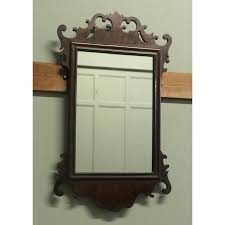 Edwardian Walnut Wall Mirror, 1900s | Chairish