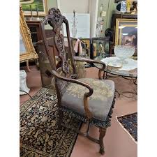 1920s Antique Gothic Arm Chair | Chairish