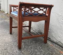 Chinese Chippendale Style Bench For Sale at 1stDibs | chinese chippendale bench, chippendale bench