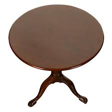 Antique Georgian Mahogany Tilt Top Tripod Pedestal Wine ...