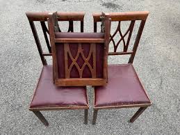 3 Wood LEG-O-MATIC 'Chair That Folds' Lorraine Metal Mfg Co. | eBay