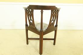 F51500EC: Pair Antique Southern Design Chippendale Corner Chairs | eBay