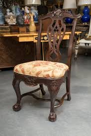 Set of Six Irish Chippendale Style Mahogany Dining Chairs For Sale at 1stDibs | irish style chairs