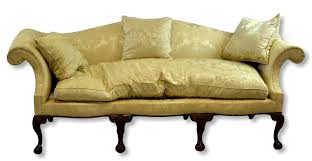 Kittinger Chippendale Style Camel Back Sofa