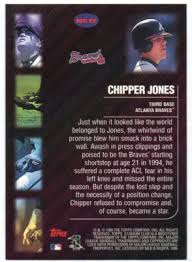 Chipper Jones 1999 Stadium Club Never Compromise #NC17 Atlanta Braves | eBay