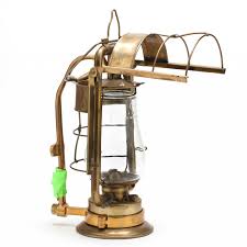 Near Pair of Antique Dietz "King" Fire Department Oil ...