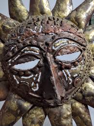 Vintage Mid Century Brutalist Abstract INDUSTRIAL Metal Welding 3D SUN Wall Hanging - Etsy